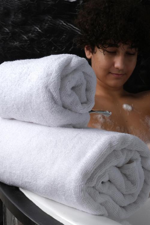 Victoria Serisi 2 Adet Otel Havlusu 90X150Cm 650Gr