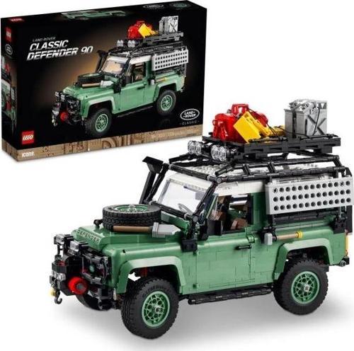 Icons Land Rover Classic Defender 90 Model Araba Yapım Seti 10317
