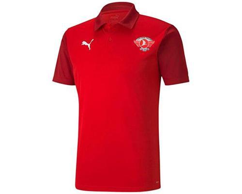Turk Hava Yolları Forma Türk Hava Yolları Erkek Futbol Polo Yaka Antrenman Tişörtü THY-65657701 Kırmızı
