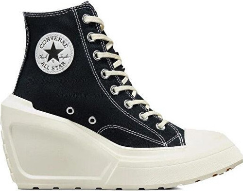 Chuck 70 De Luxe Wedge Hi Kadın Günlük Ayakkabı A06478C Siyah