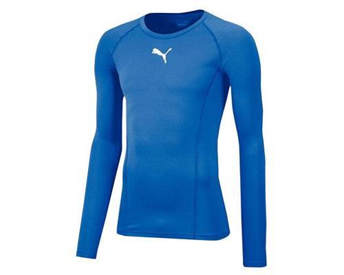 Liga Baselayer Tee Ls Erkek Futbol Uzun Kollu Antrenman Üstü 65592002 Mavi