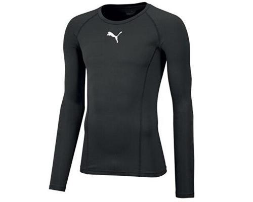 Liga Baselayer Tee Ls Erkek Futbol Uzun Kollu Antrenman Üstü 65592003 Siyah