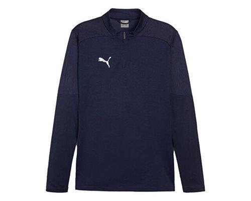 Teamfinal Training 1/4 Zip Erkek Futbol Antrenman Uzun Kollu Üst 65855106 Lacivert