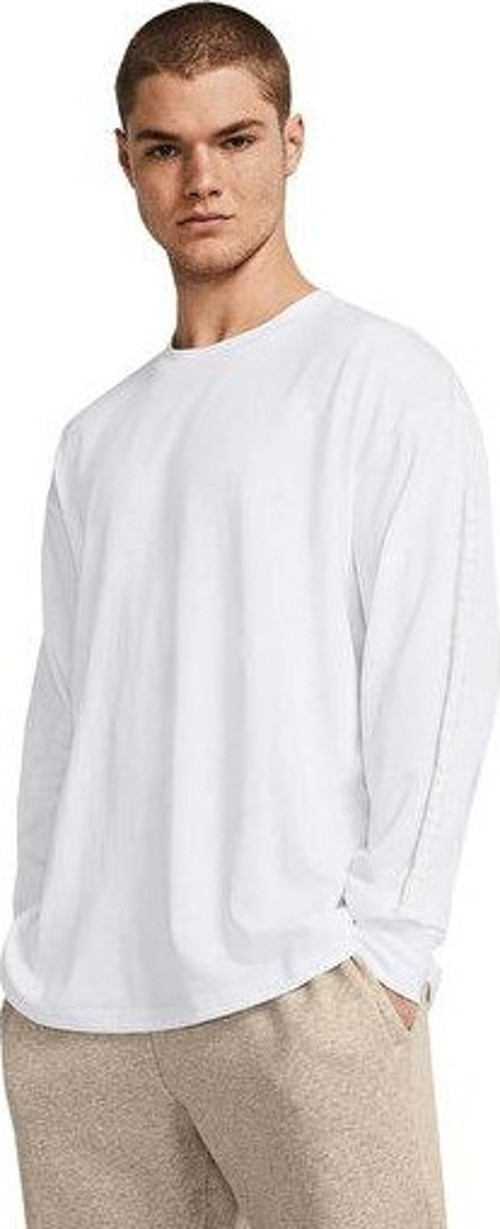 Ua Hw Tonal Wordmark Ls Erkek Uzun Kollu Tişört 1382890-100 Renkli