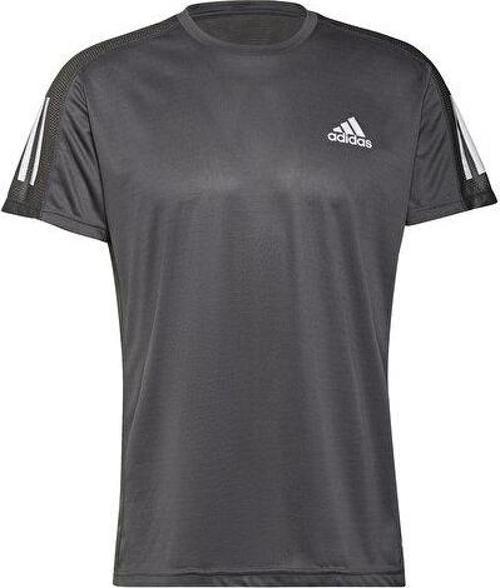 Own The Run Tee Erkek Koşu Tişörtü H34487 Gri