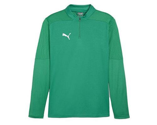 Teamfinal Training 1/4 Zip Erkek Futbol Antrenman Uzun Kollu Tişört 65855105 Yeşil