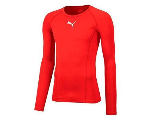 Liga Baselayer Tee Ls Erkek Futbol Uzun Kollu Antrenman Üstü 65592001 Kırmızı