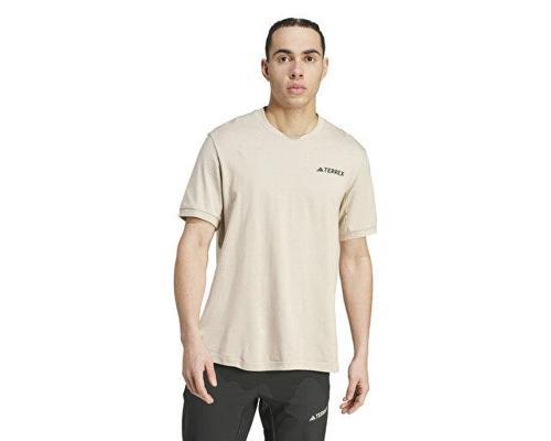 Xpl Logo Tee Erkek Antrenman Tişörtü IN6504 Bej