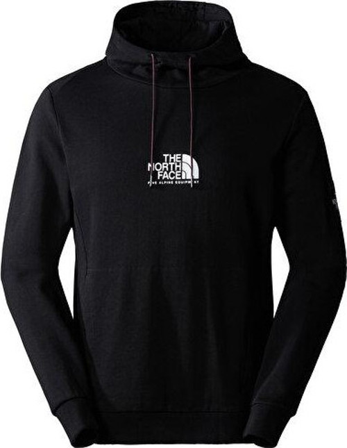 M Fine Alpine Hoodie Erkek Outdoor Sweatshirts NF0A3XY3UK71 Siyah