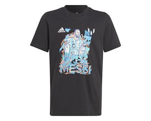 Y Messi G T Çocuk Futbol Tişörtü HT5202 Siyah