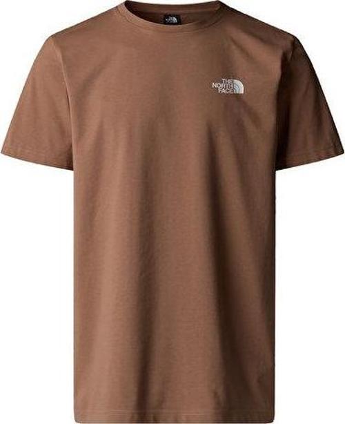 M Ss Simple Dome Tee Erkek Outdoor Tişörtü NF0A87NG6IH1 Kahverengi