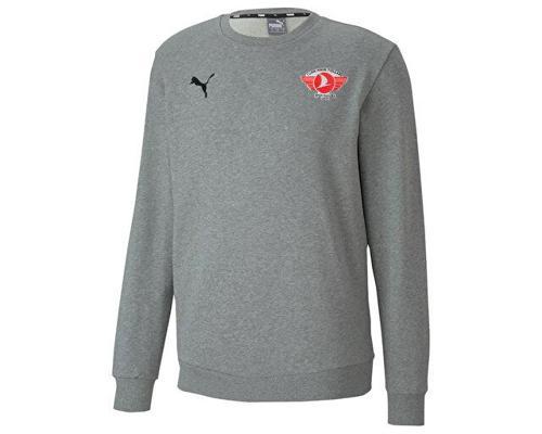 Turk Hava Yolları Polo Tısort Türk Hava Yolları Erkek Futbol Sweatshirts THY-65693333 Gri