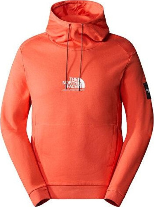 M Fine Alpine Hoodie Erkek Outdoor Sweashirts NF0A3XY3LV31 Turuncu