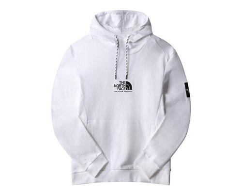 M Fine Alpine Hoodie Erkek Outdoor Sweatshirts NF0A3XY3FN41 Beyaz
