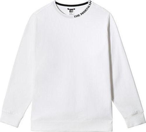 M Zumu Crew Fleece Erkek Outdoor Sweatshirts NF0A5ILHFN41 Beyaz