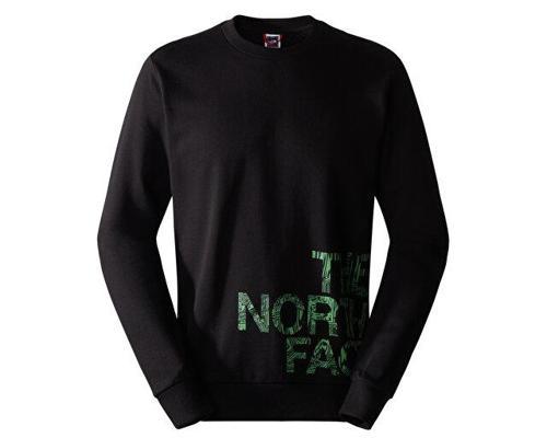 M Blown Up Logo Crew Erkek Outdoor Sweatshirts NF0A854AJK31 Siyah
