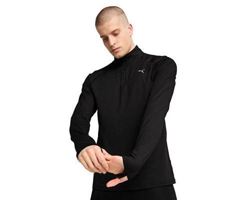 Run Veloty Cldspn 1/4 Zip  M Erkek Koşu Sweatshirts 52662701 Renkli