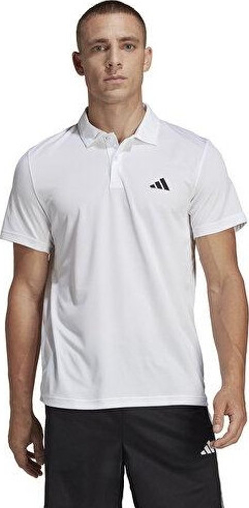 Tr-Es Base Polo Erkek Antrenman Polo Tişörtü IB8105 Beyaz