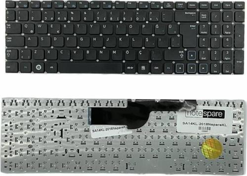 Samsung NP350V5C-S09TR, NP3530EA-S03TR, NP3530EA-S04TR Uyumlu Notebook Klavye Siyah TR