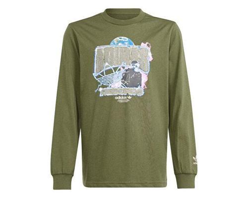 Longsleeve Çocuk Günlük Tişört IR9772 Haki