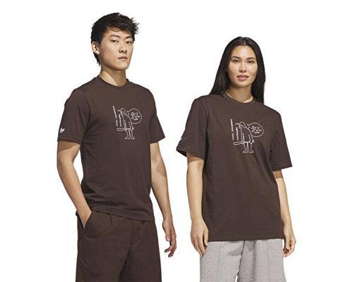 Shmoo G Tee 3 Unisex Günlük Tişört JC7651 Kahverengi