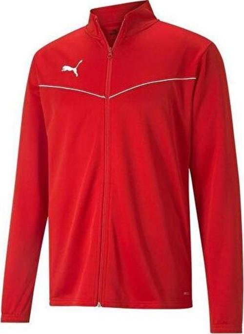Puma Teamrise Training Poly Jacket Erkek Futbol Antrenman Ceketi 65739201 Kırmızı
