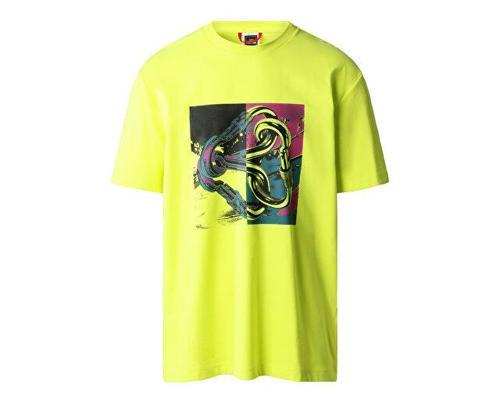 M Graphic T-Shirt Erkek Günlük Tişört NF0A823Y8NT1 Yeşil