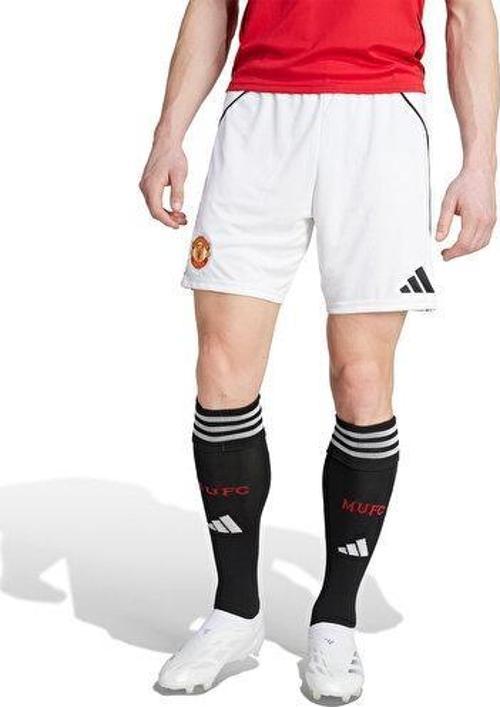 Erkek Manchester United 25/26 İç Saha Şortu Erkek Futbol Şortu JI7430 Beyaz