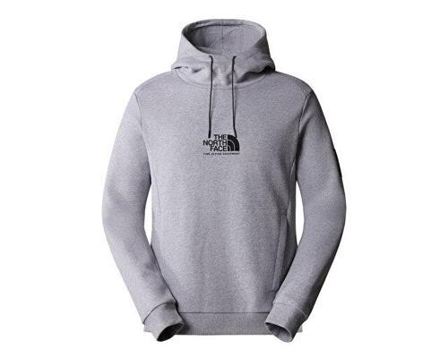 M Fine Alpine Hoodie Erkek Outdoor Sweashirts NF0A3XY3HKQ1 Gri