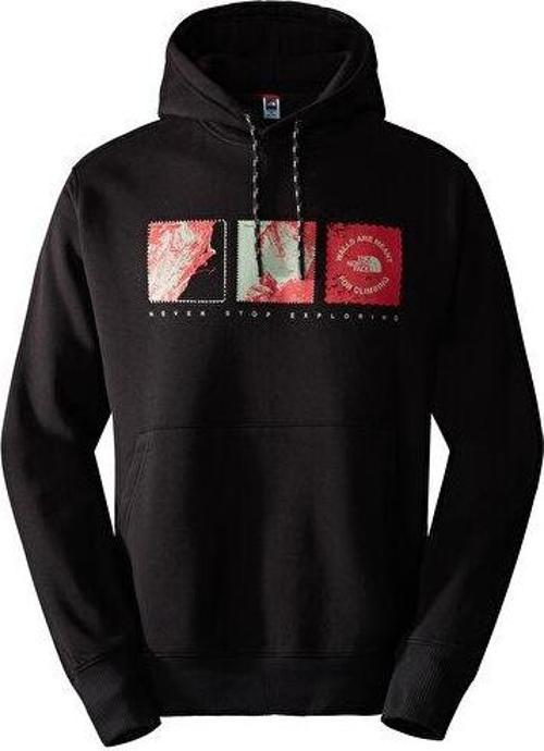 M Outdoor Graphic Hoodie Erkek Outdoor Sweatshirts NF0A8522JK31 Siyah