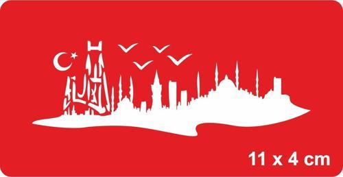 Ah! Güzel İstanbul! Tattoo Geçici Dövme Şablonları Kına Kalıpları