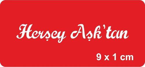 Her şey Aşktan Tattoo Geçici Dövme Şablonları Kına Kalıpları