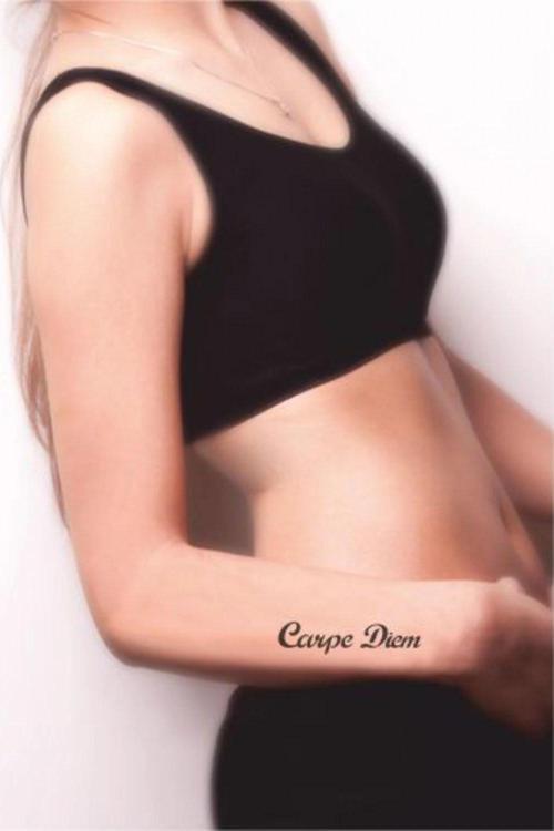 Anı Yaşa El Yazısı Tattoo Dövme Şablonu Kına Deseni