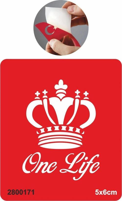 Tek Hayat Taç Tattoo Geçici Dövme Şablonları Kına Kalıpları