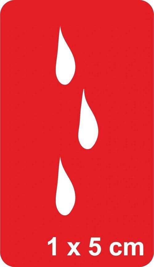 Damlalar Tattoo Geçici Dövme Şablonları Kına Kalıpları