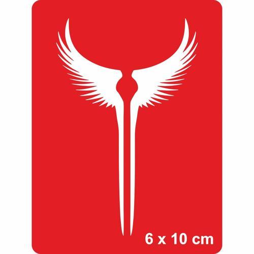 Dev Kanatlar Tattoo Geçici Dövme Şablonları Kına Kalıpları