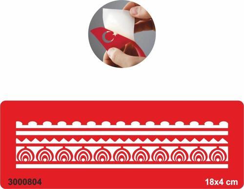 Otantik Motifler Tattoo Geçici Dövme Şablonları Kına Kalıpları