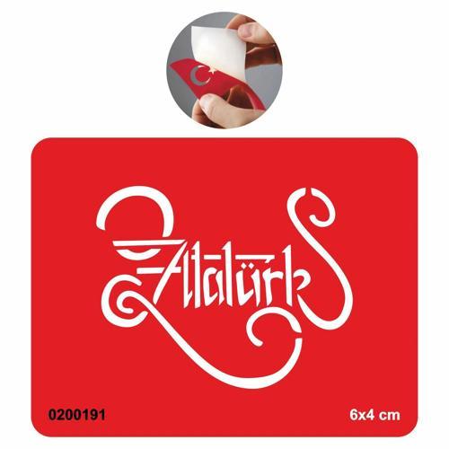 Atatürk Hat Yazısı Geçici Dövme Kına Şablonu Tattoo Geçici Dövme Şablonları Kına Kalıpları