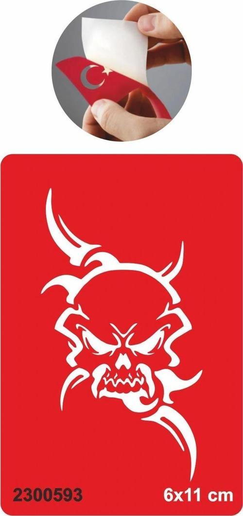 Tribal Kuru kafa  Tattoo Geçici Dövme Şablonları Kına Kalıpları