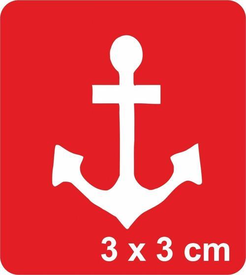 Kayık Çapası Tattoo Geçici Dövme Şablonları Kına Kalıpları