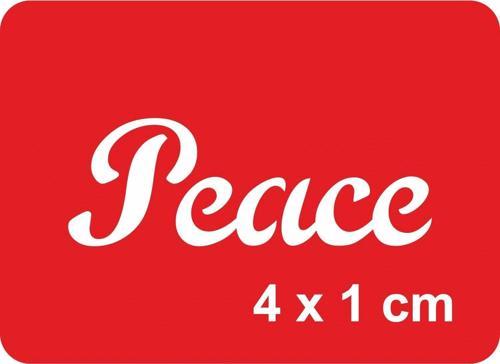 Barış Yazısı Tattoo Geçici Dövme Şablonları Kına Kalıpları