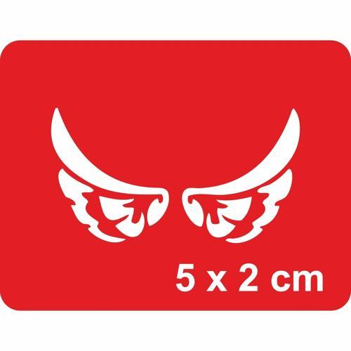 Kelebek Kanatları-2 Tattoo Geçici Dövme Şablonları Kına Kalıpları