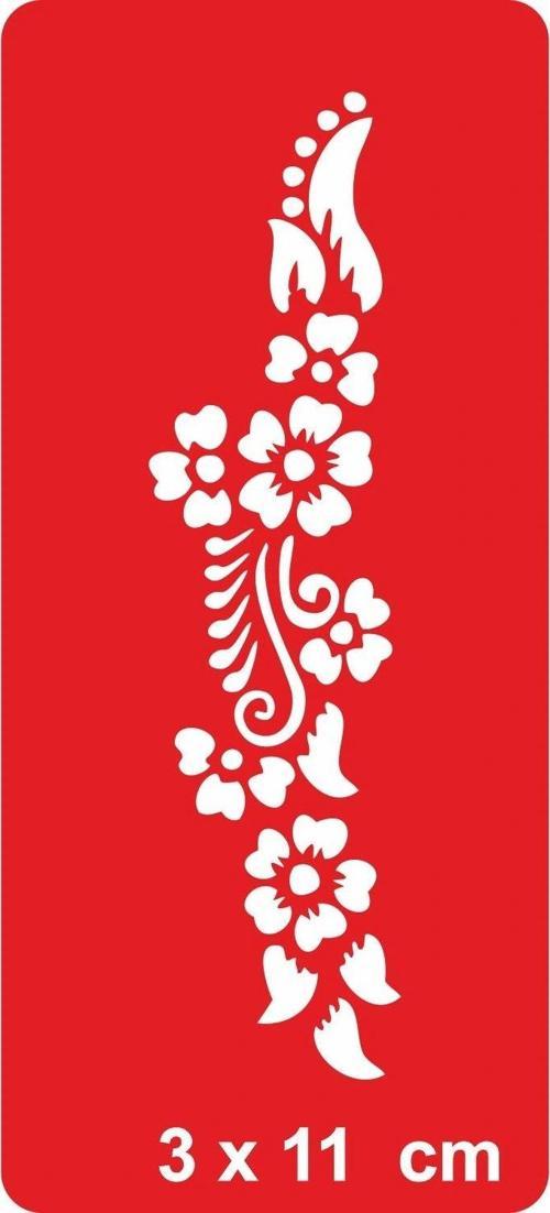 Kına Motifi 53 Tattoo Geçici Dövme Şablonları Kına Kalıpları