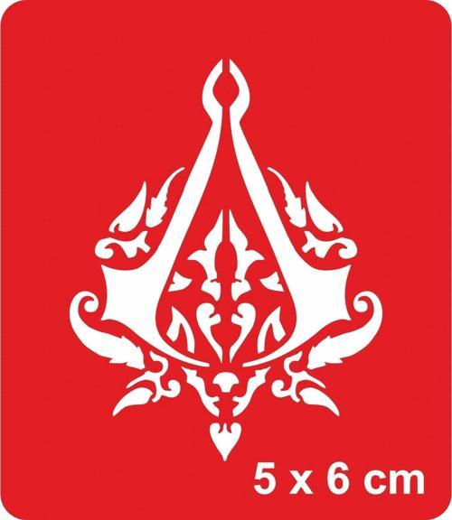 Türk Ajanı Tattoo Geçici Dövme Şablonları Kına Kalıpları