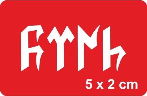 Türk Göktürkçe  Tattoo Geçici Dövme Şablonları Kına Kalıpları