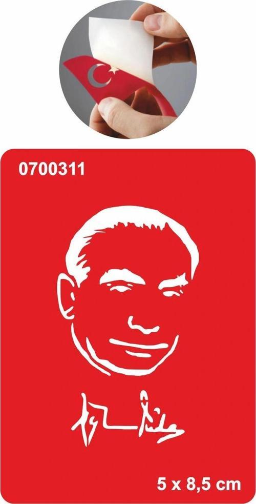 Türk Lider Tattoo Geçici Dövme Şablonları Kına Kalıpları