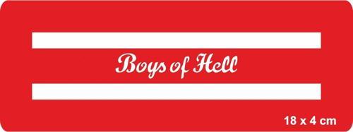 Cehennem Çocuklar İkili Bant Tattoo Geçici Dövme Şablonları Kına Kalıpları