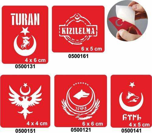 Türklük Modelleri Dövme Şablonu Kına Deseni
