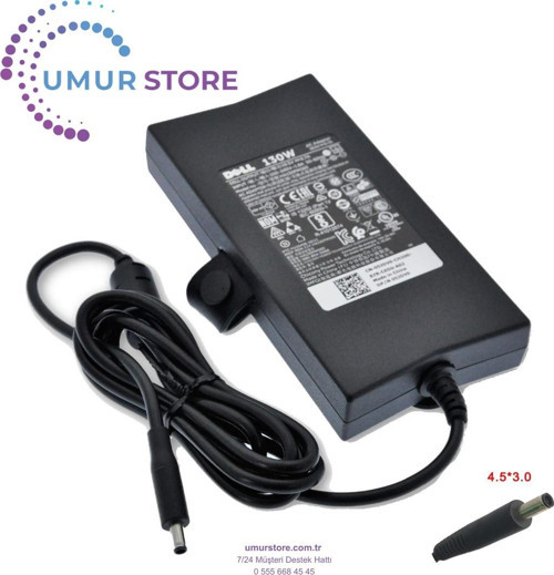 Dell LA130PM190 4.5x3.0mm Notebook Adaptörü