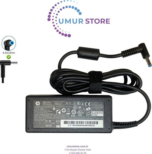 Hp 854055-003 4.5x3.0mm Notebook Adaptörü